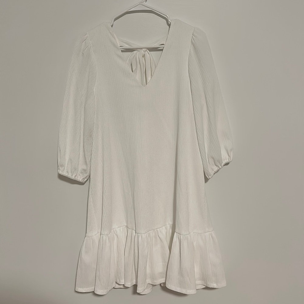 White dress